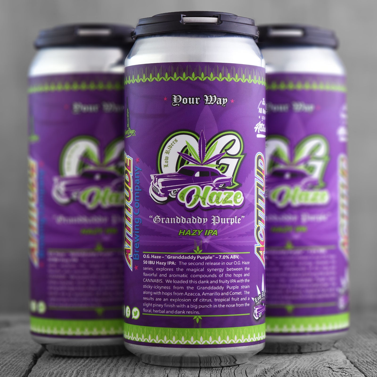 Attitude OG Haze: Granddaddy Purple | Craft Beer Kins – CBK