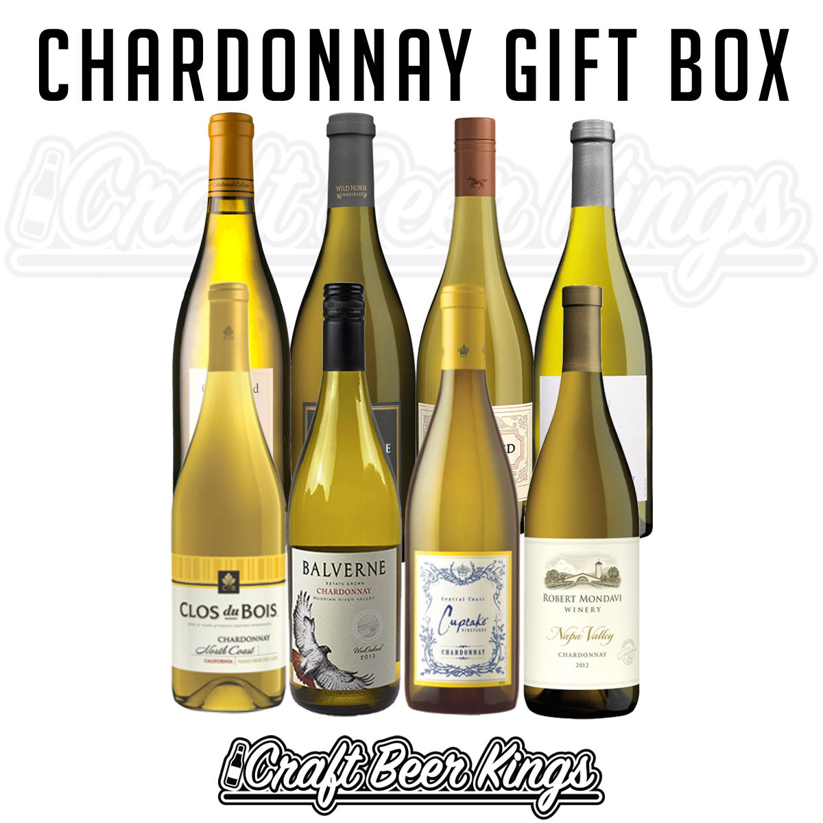 Chardonnay Wine Gift Box - Shipping Included!