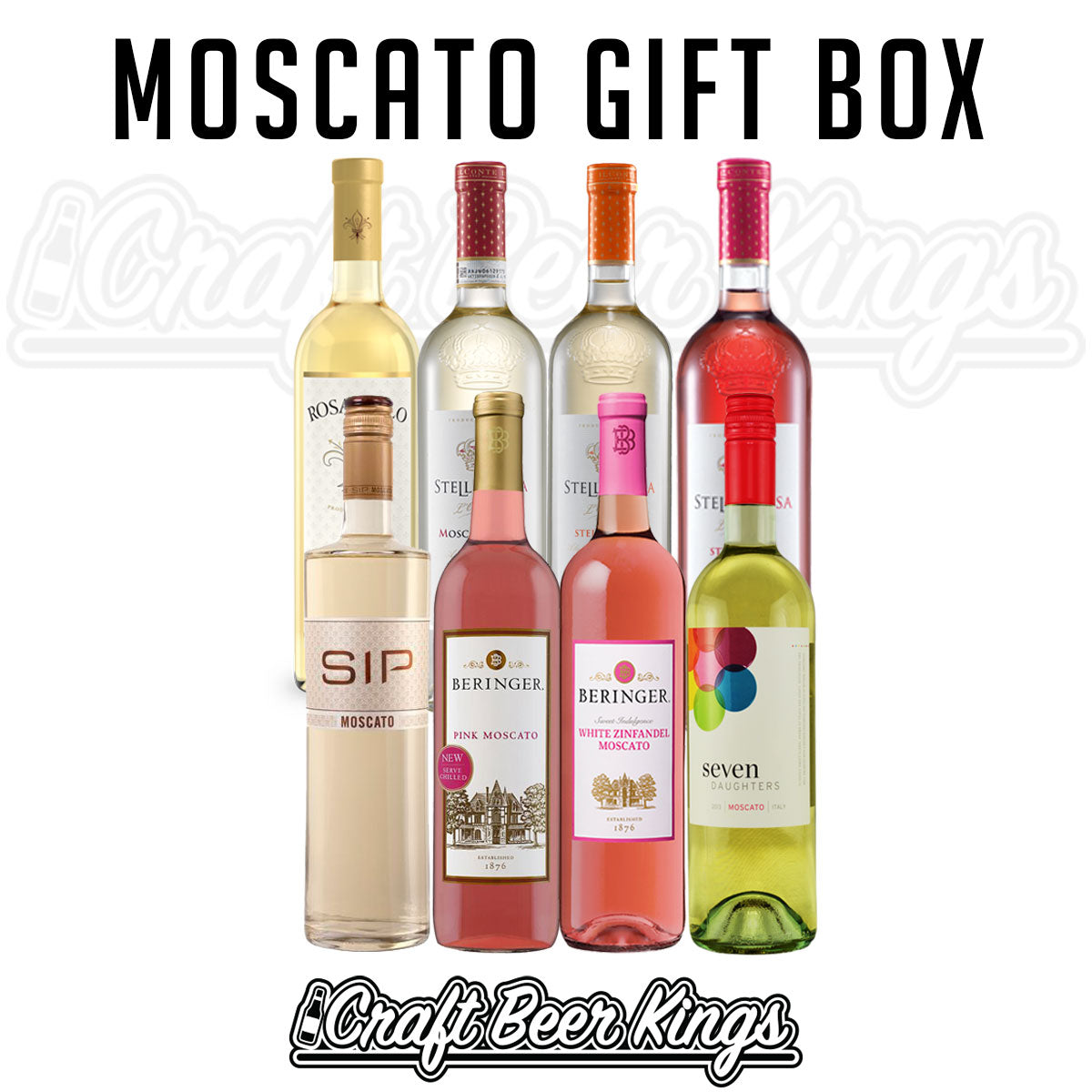 Moscato Wine Gift Box Craft Beer Kings CBK