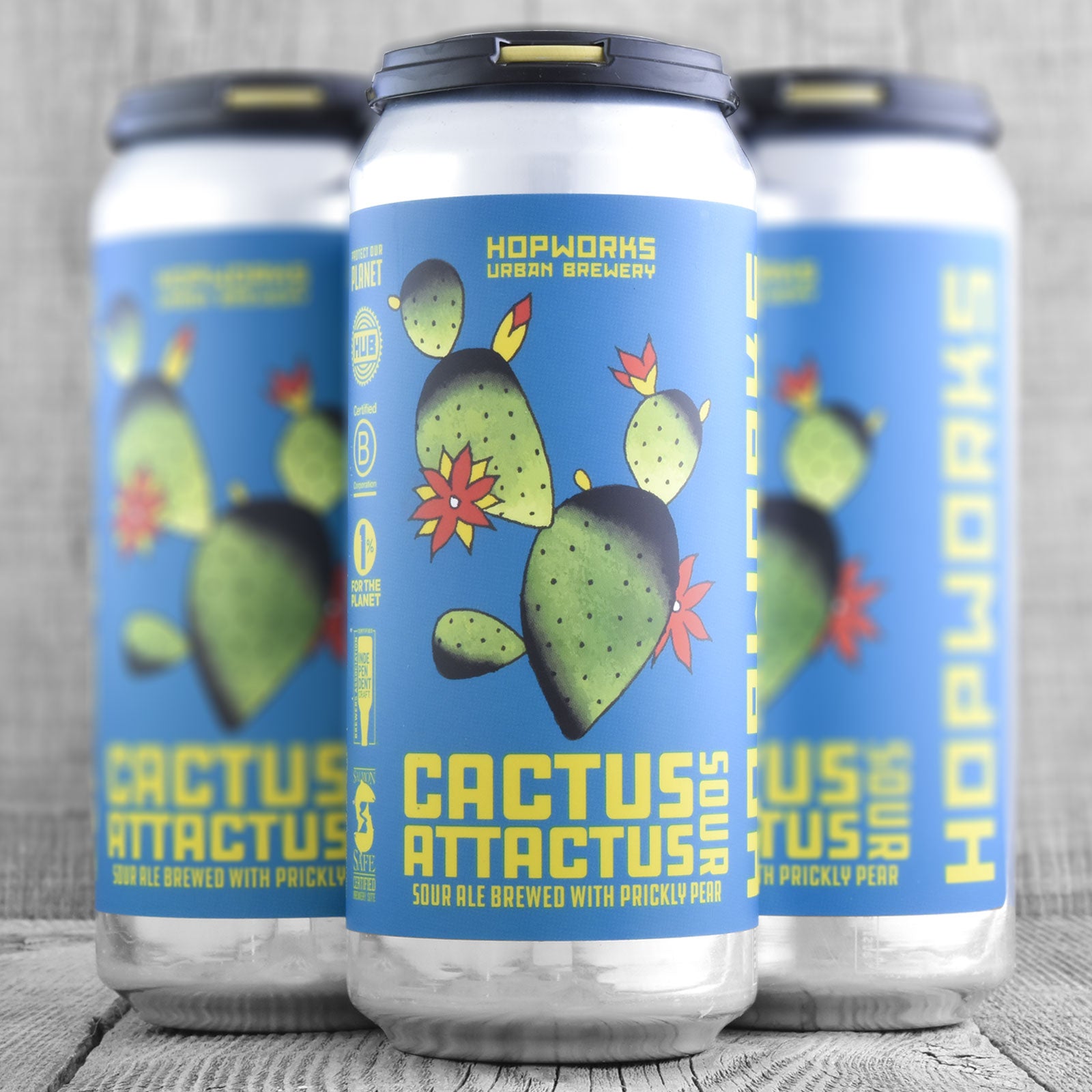 Hopworks Urban Brewery Cactus Attactus Sour Craft Beer Kings CBK