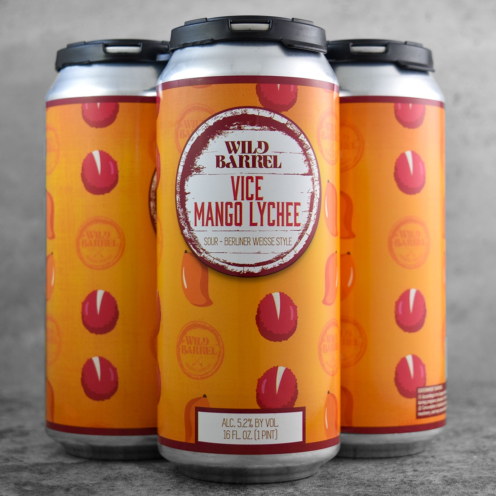 Wild Barrel Vice Mango Lychee Craft Beer Kings CBK