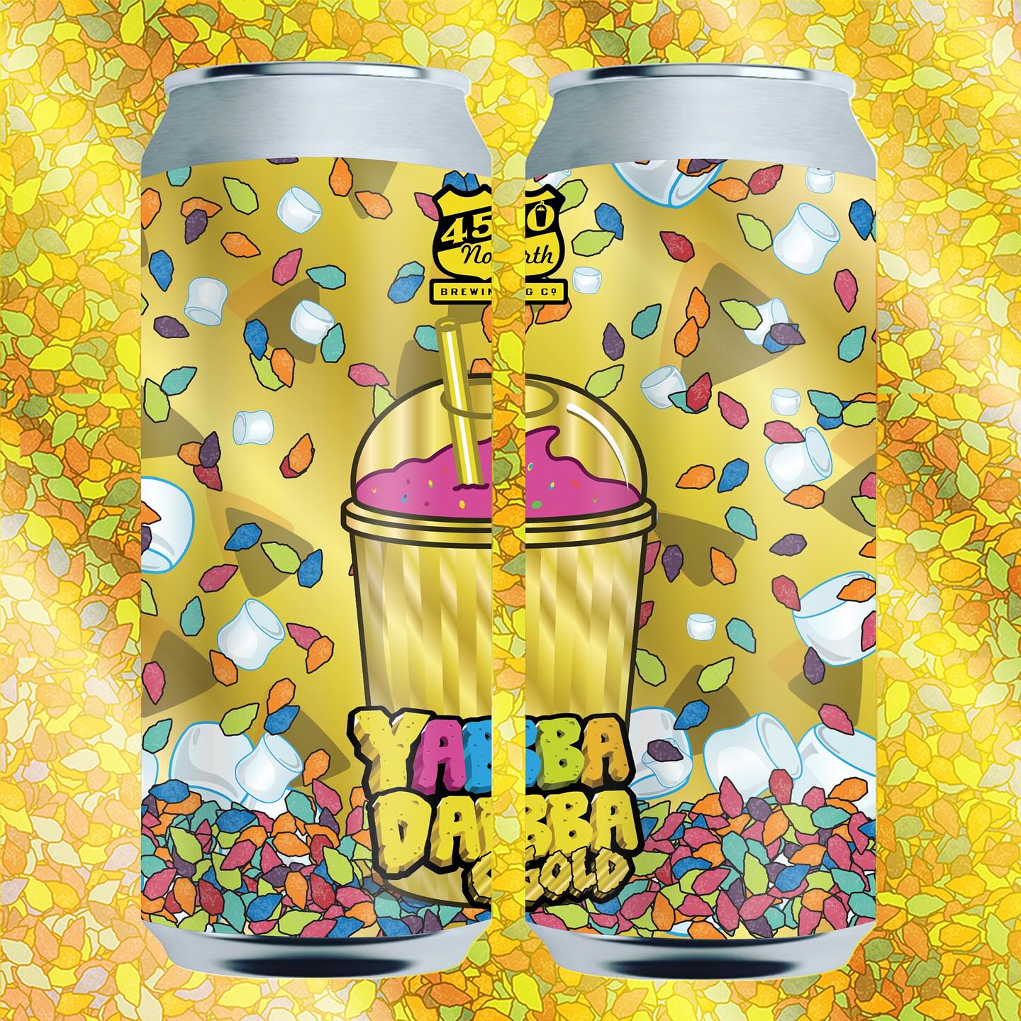 450 North Brewing Yabba Dabba Gold