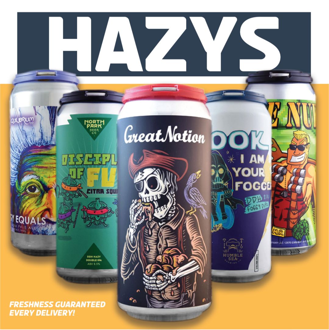 Best of the Hazy IPAs (Free Shipping)