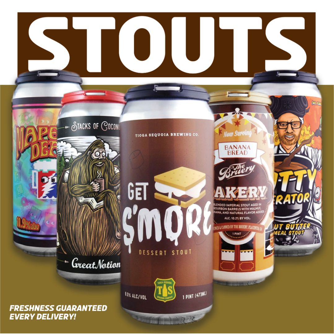 The Dark Side: Exceptional Stouts (Free Shipping)