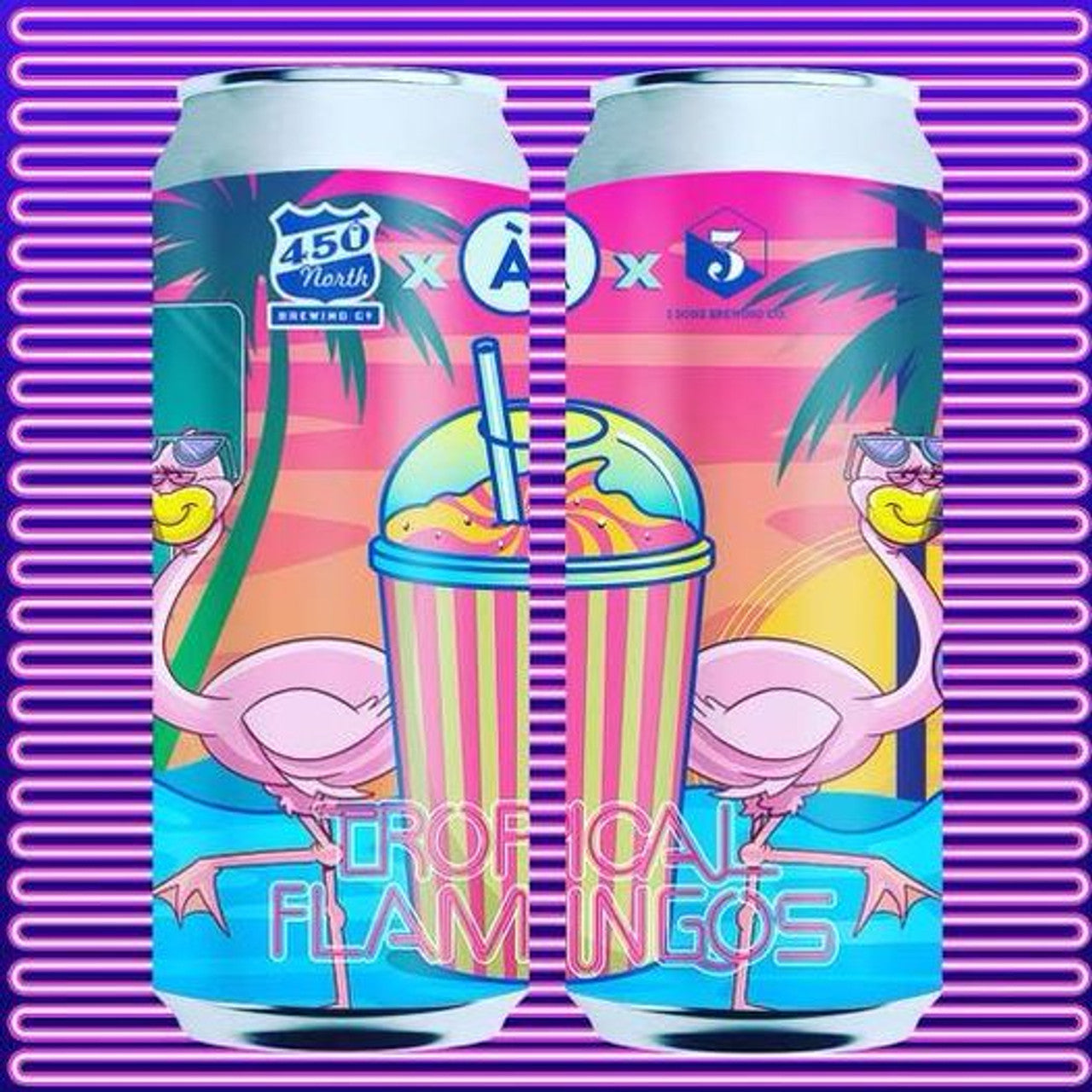 450 North Tropical Flamingos