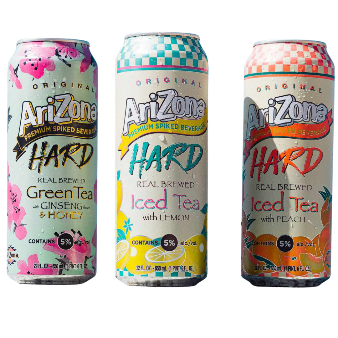 Arizona Tea Checkered Pattern Arizona Iced Tea All Flavors