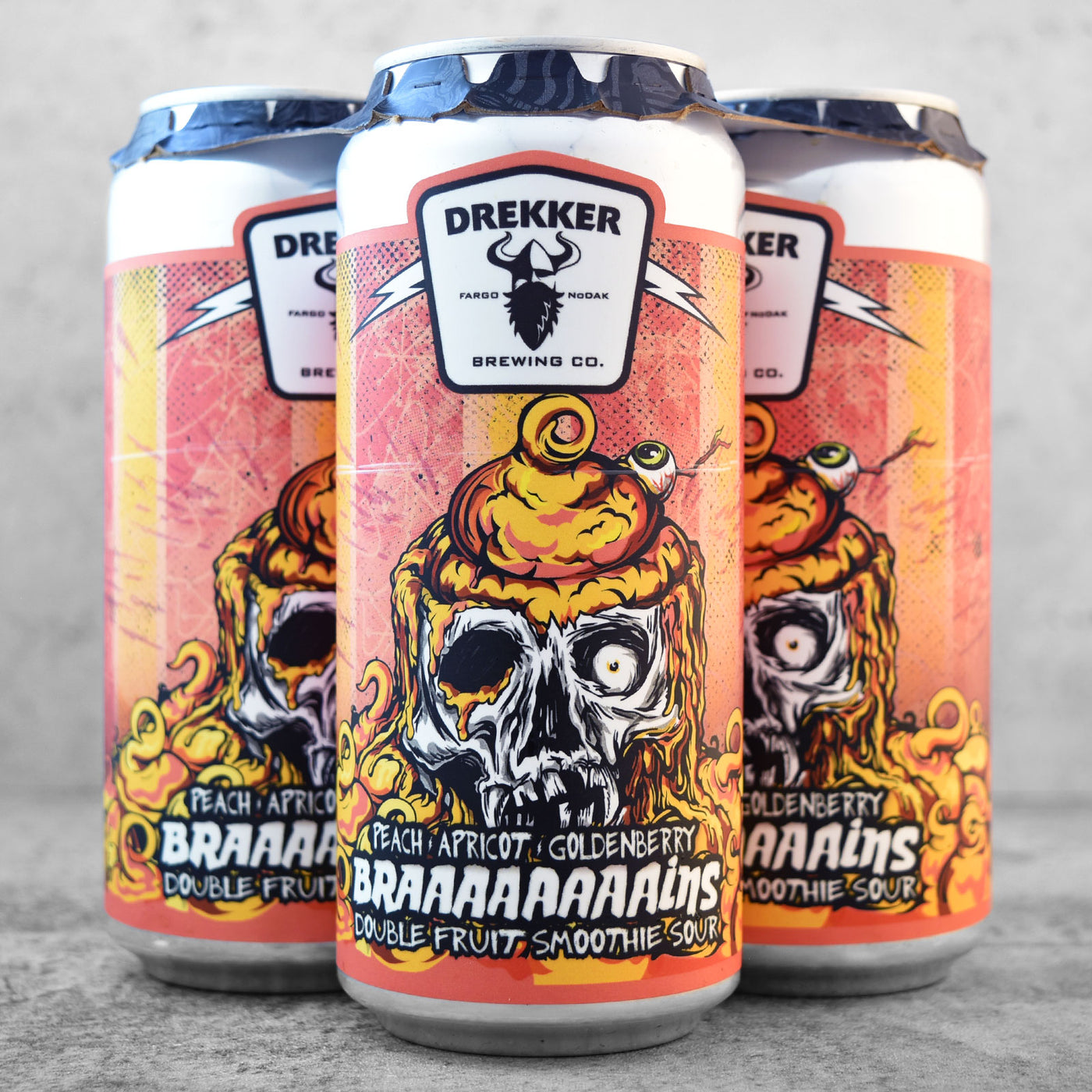Drekker Braaaaaaaains - Peach, Apricot, Goldenberry