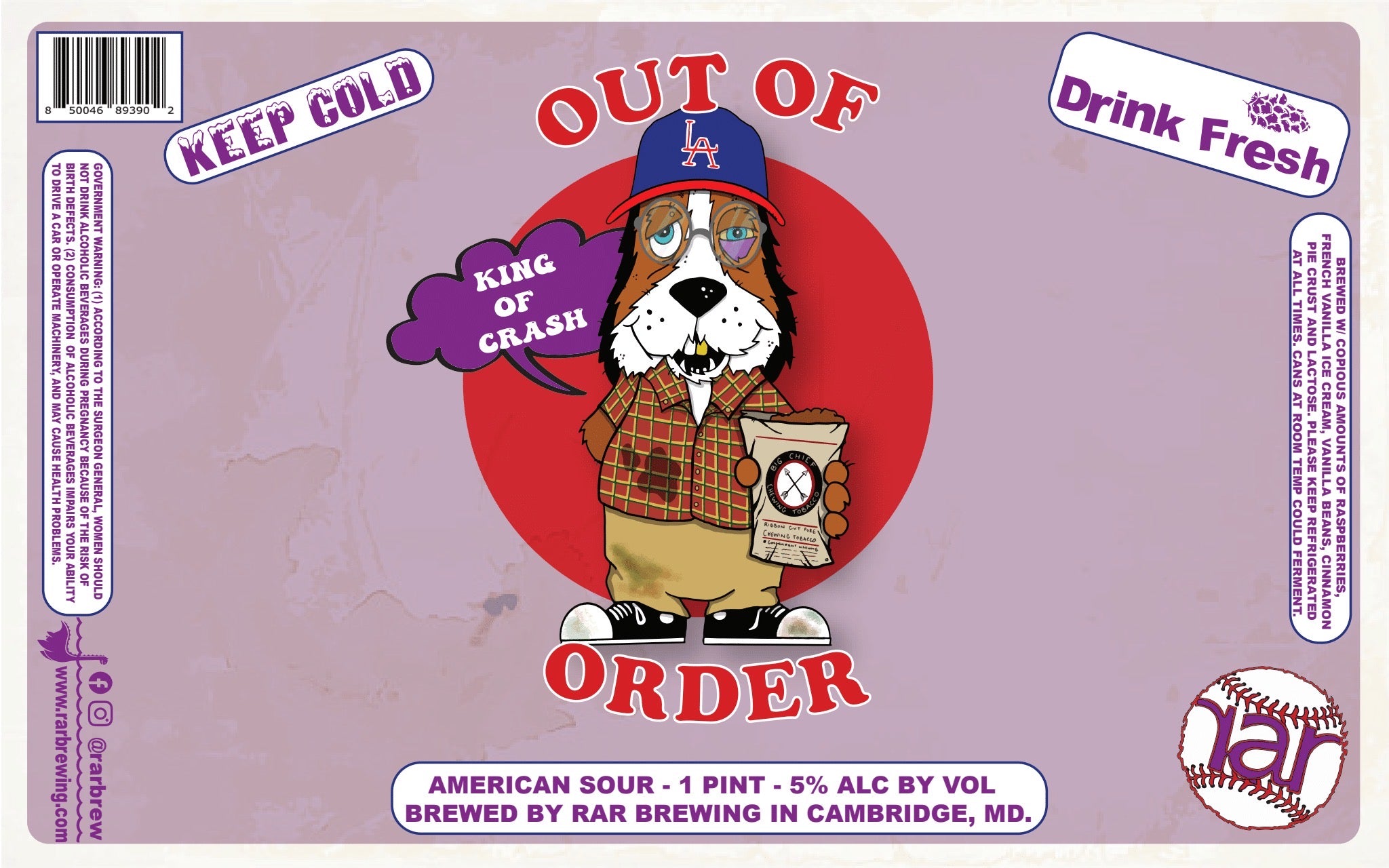 Rar Brewing King of Crash