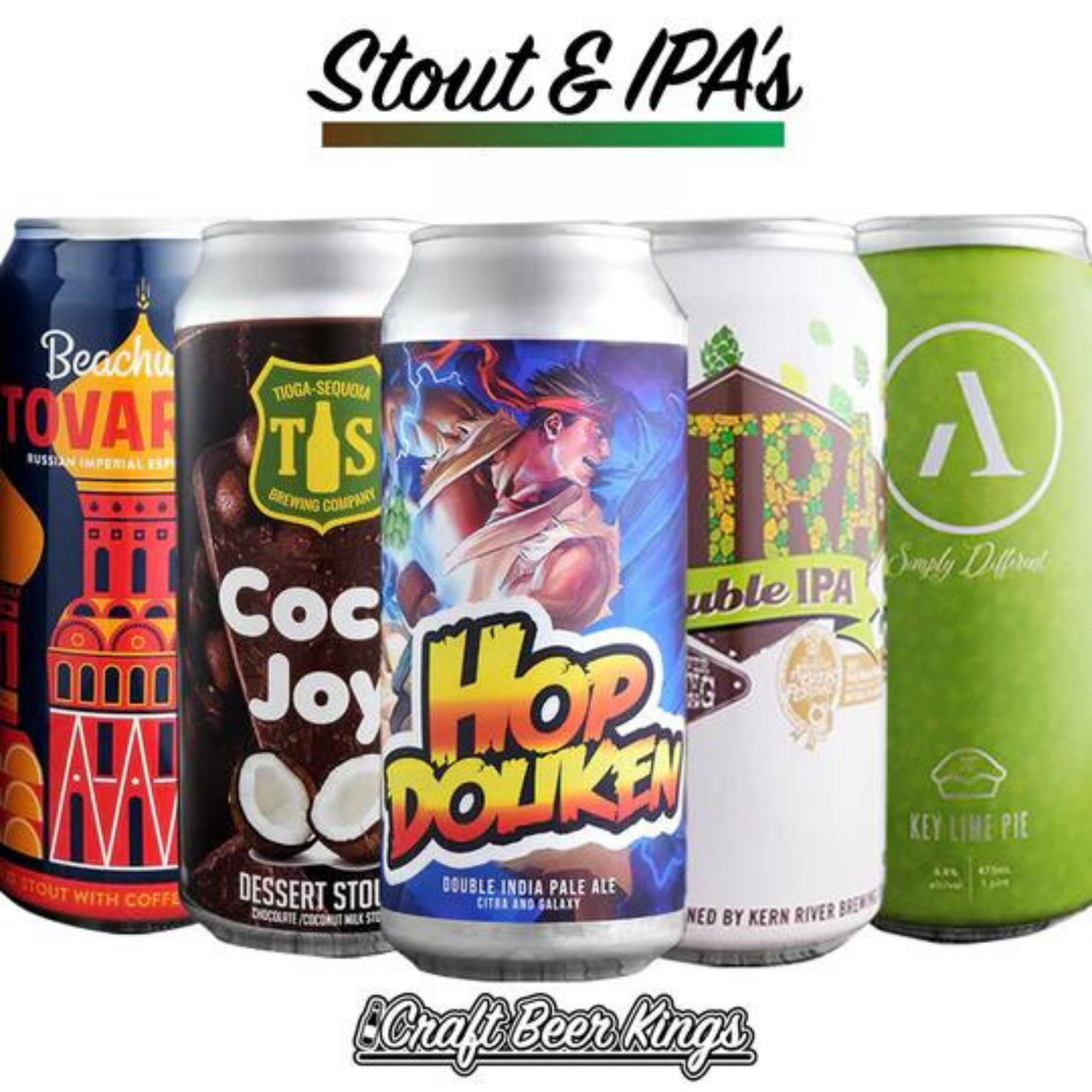 IPAs & Stouts (Shipping Included)