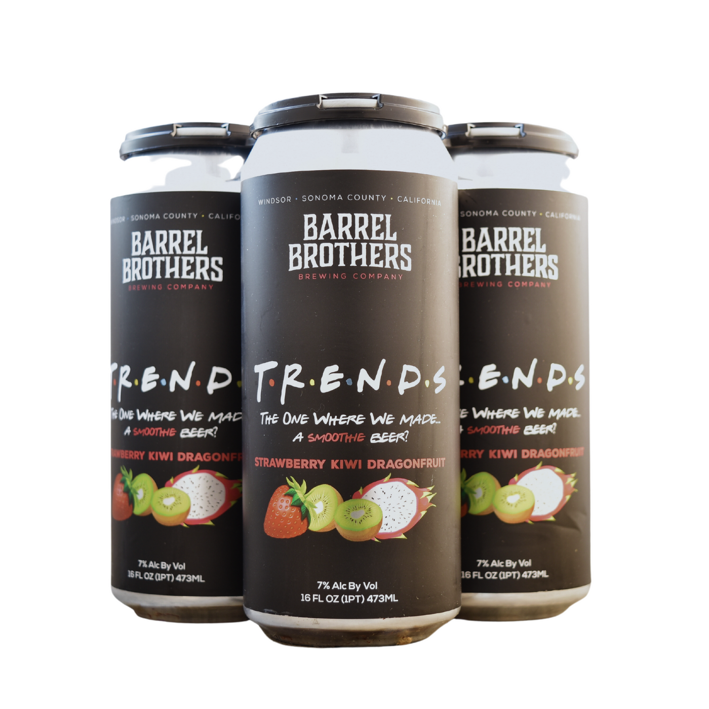 Barrel Brothers Trends Strawberry Kiwi Dragonfruit