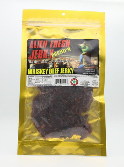 Alien Fresh Jerky - Whiskey Beef Jerky