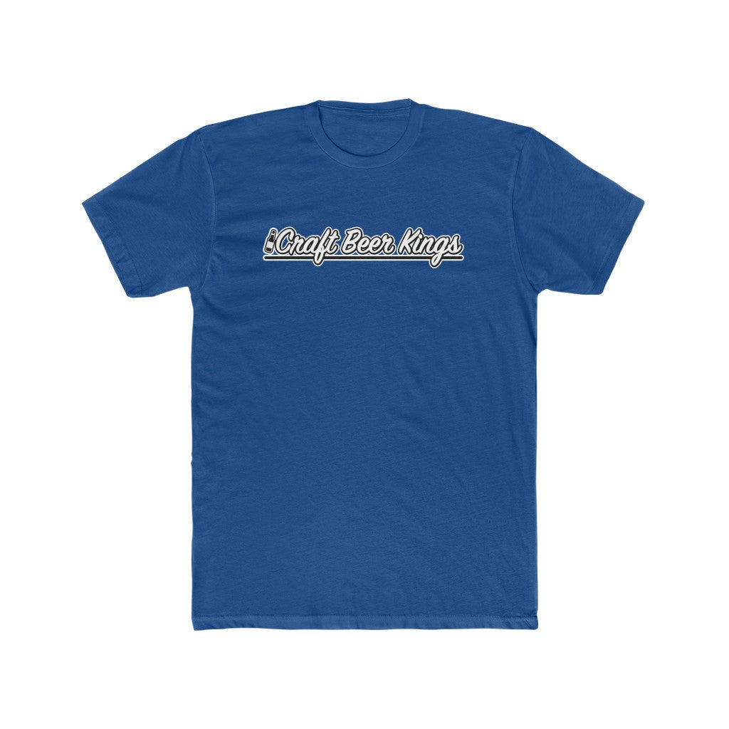 Craft Beer Kings  - Men's Cotton Crew Tee