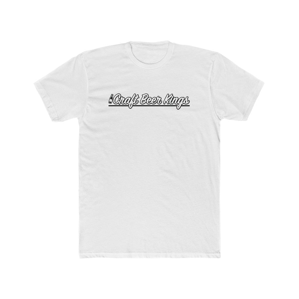 Craft Beer Kings  - Men's Cotton Crew Tee