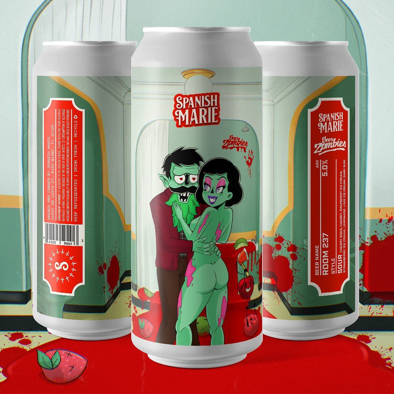 Spanish Marie x Beer Zombies Room 237