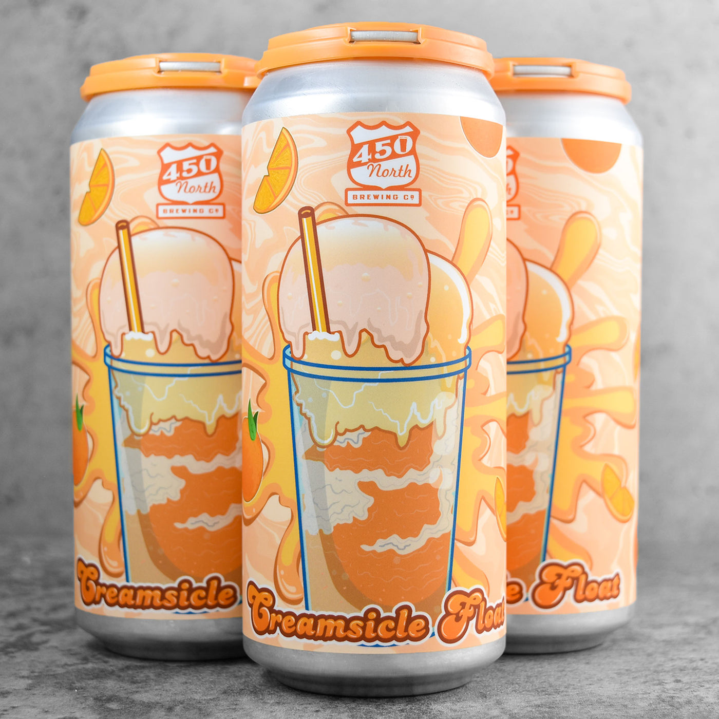 450 North Creamsicle Float