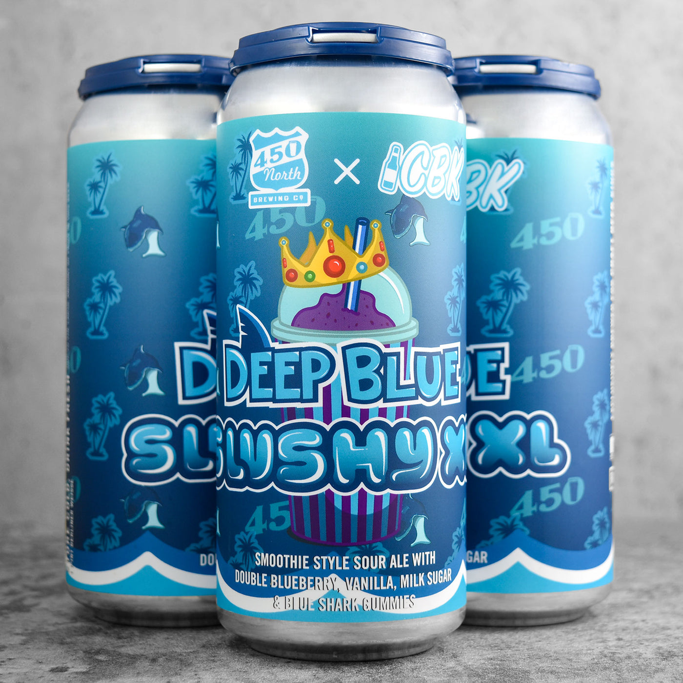 450 North x CBK - Deep Blue Slushy XL