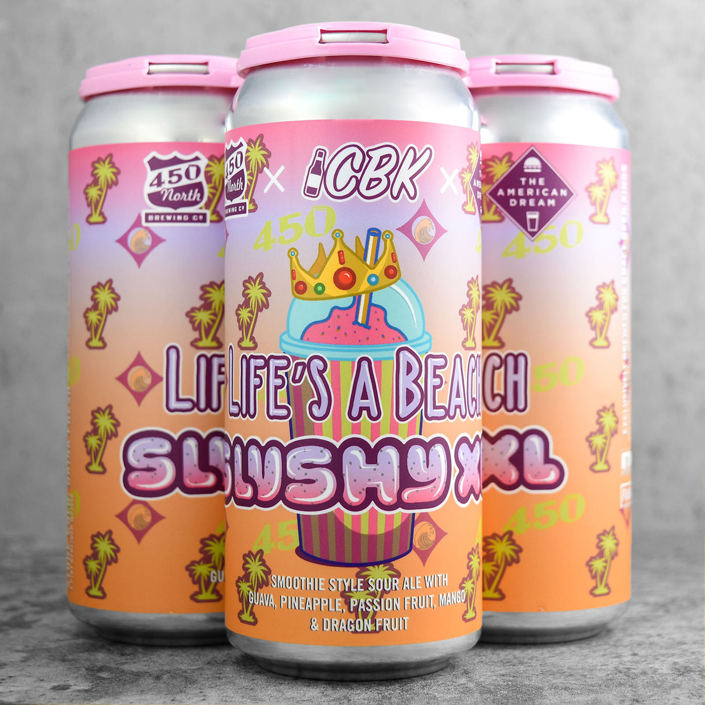 450 North x CBK x The American Dream - Life's A Beach Slushy XL