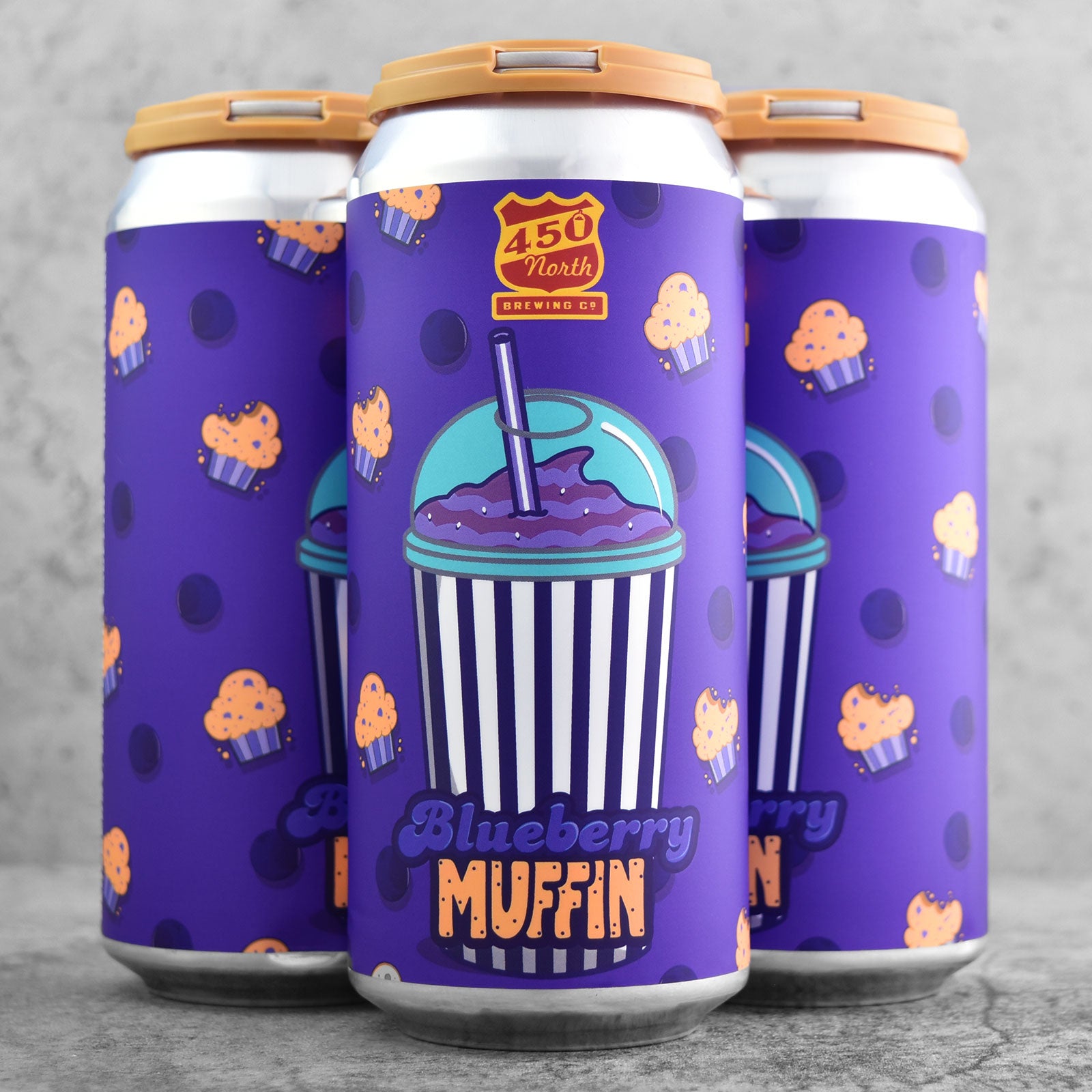 450 North Blueberry Muffin Slushy XL