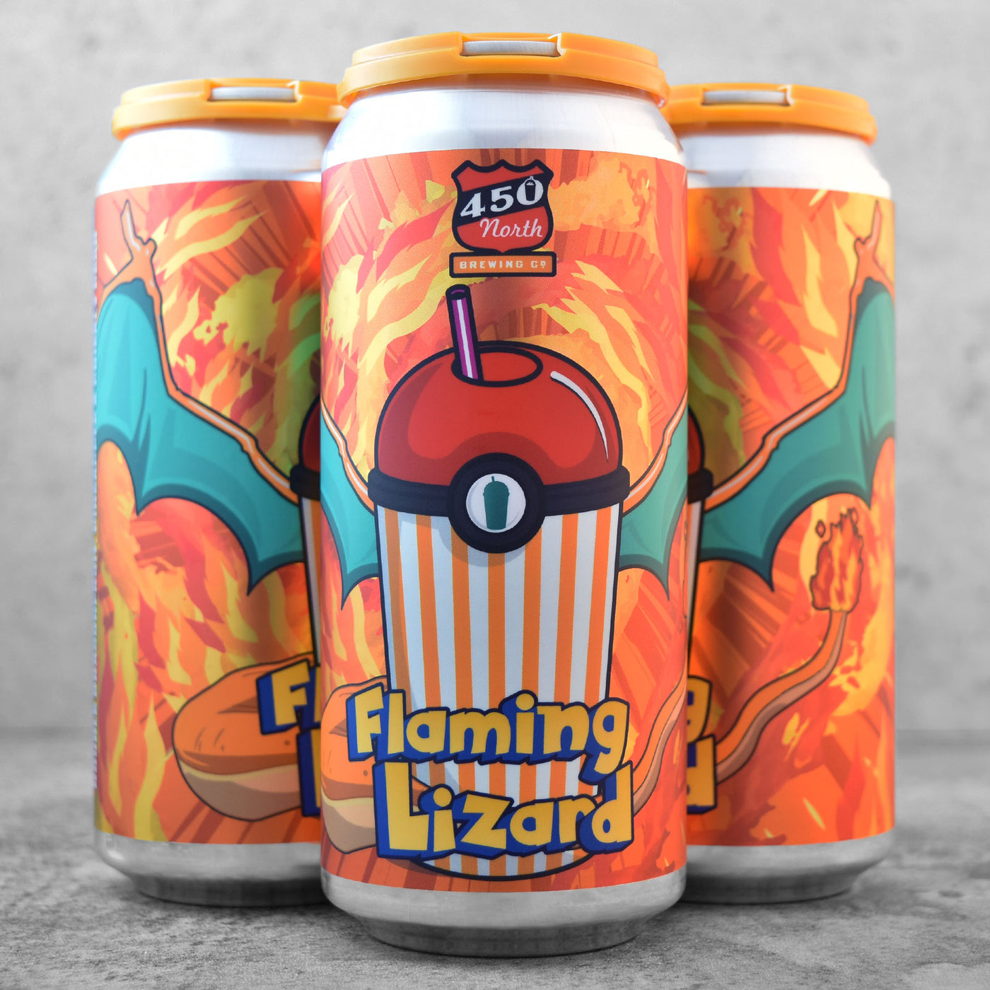 450 North Flaming Lizard Slushy XXL