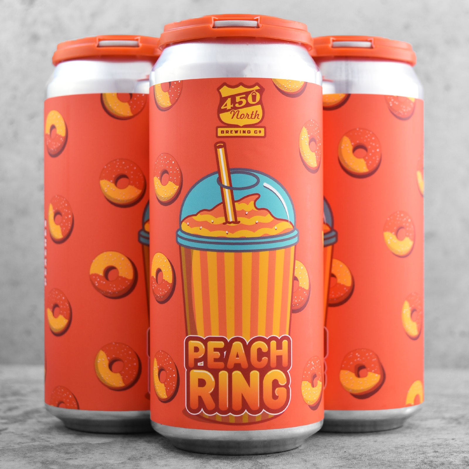 450 North Peach Ring Slushy XL