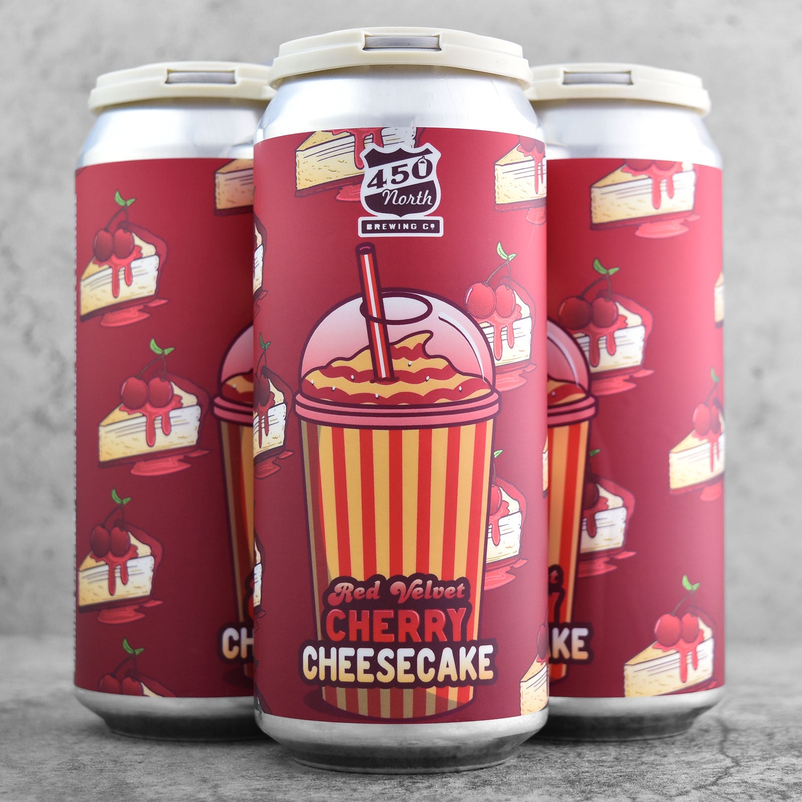 450 North Red Velvet Cherry Cheesecake Slushy XXL