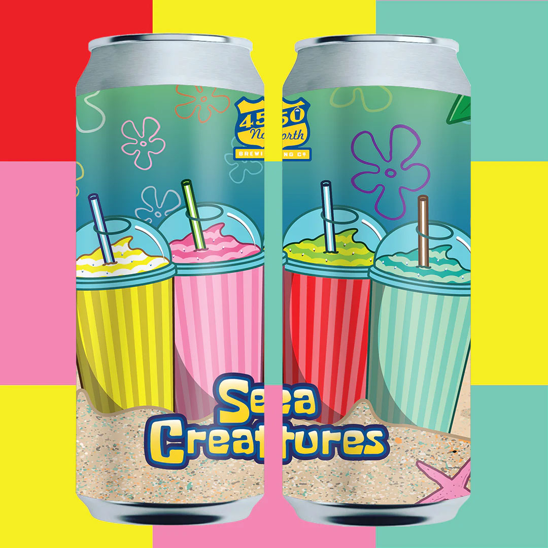 450 North Sea Creatures Slushy XXL