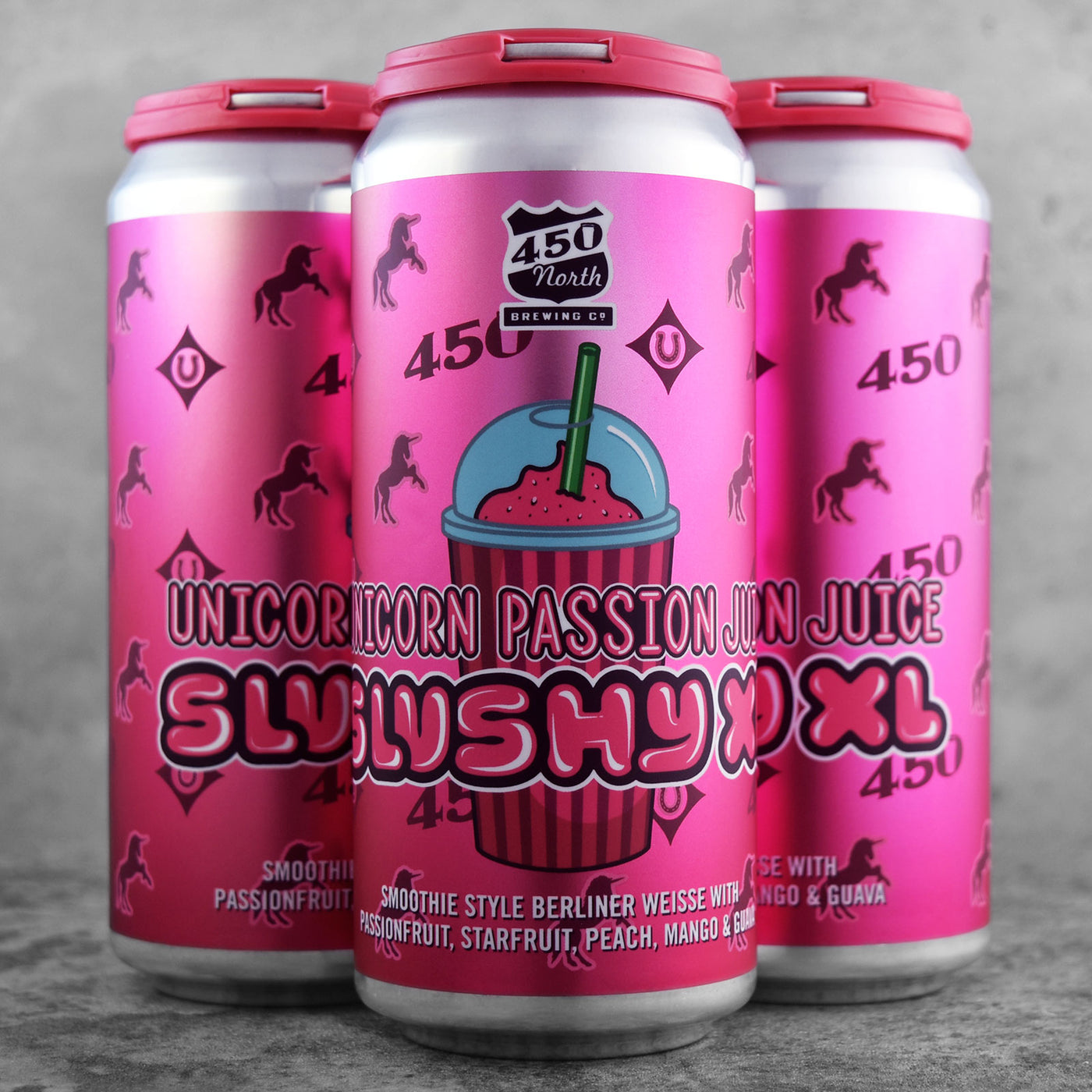 450 North Slushy XL Unicorn Passion Juice "Limit 2"