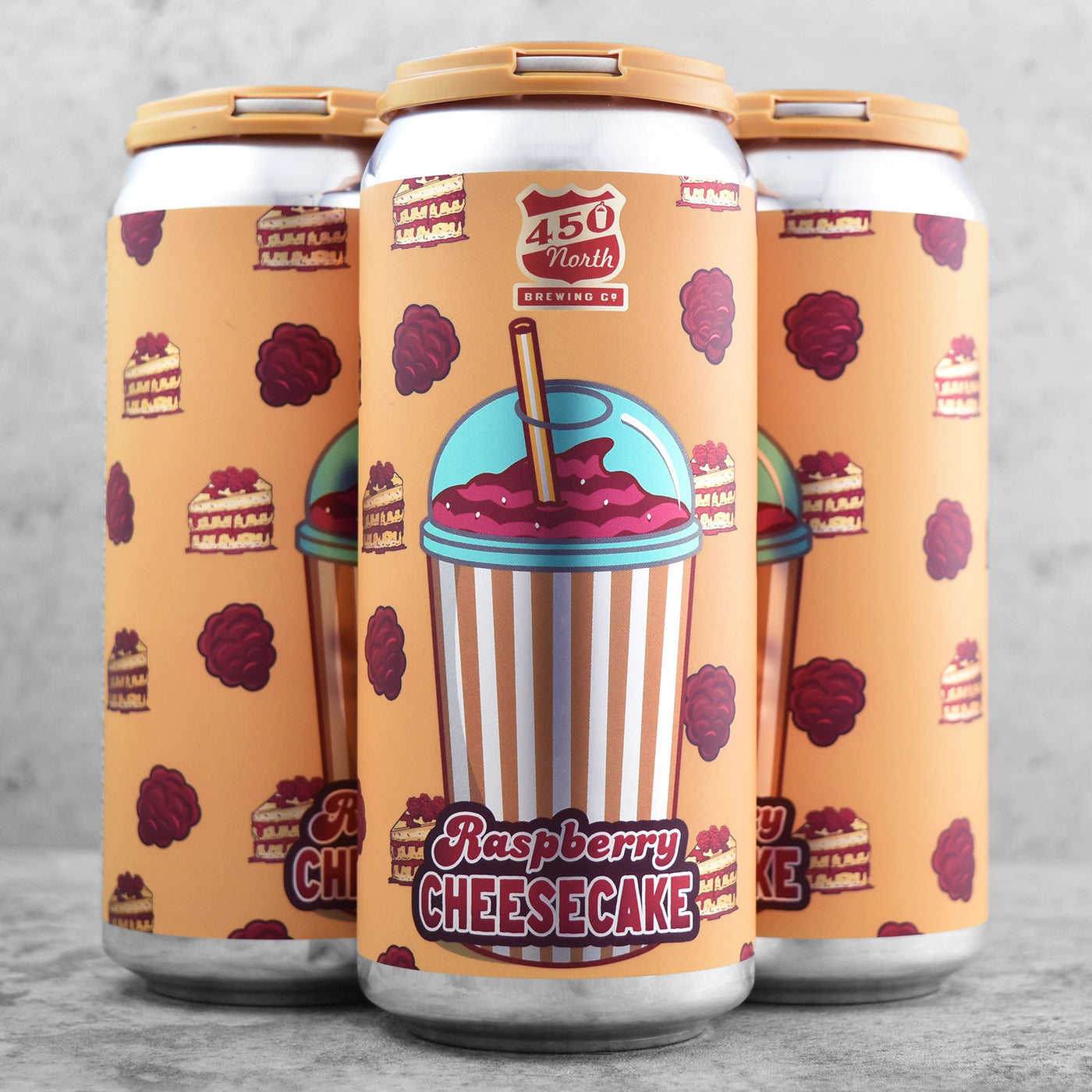 450 North Supersize Raspberry Cheesecake Slushy XXXL