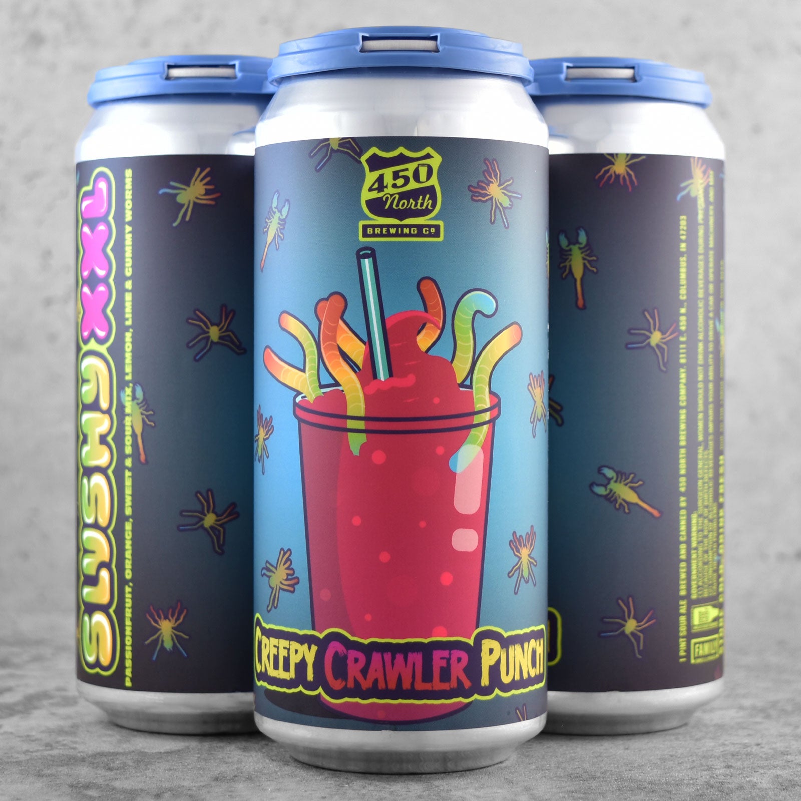450 North Slushy XXL Creepy Crawler Punch