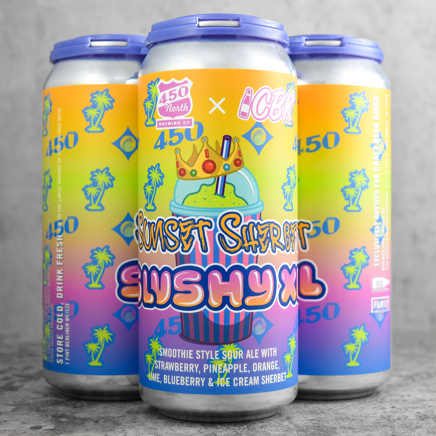 450 North x CBK - Sunset Sherbet Slushy XL