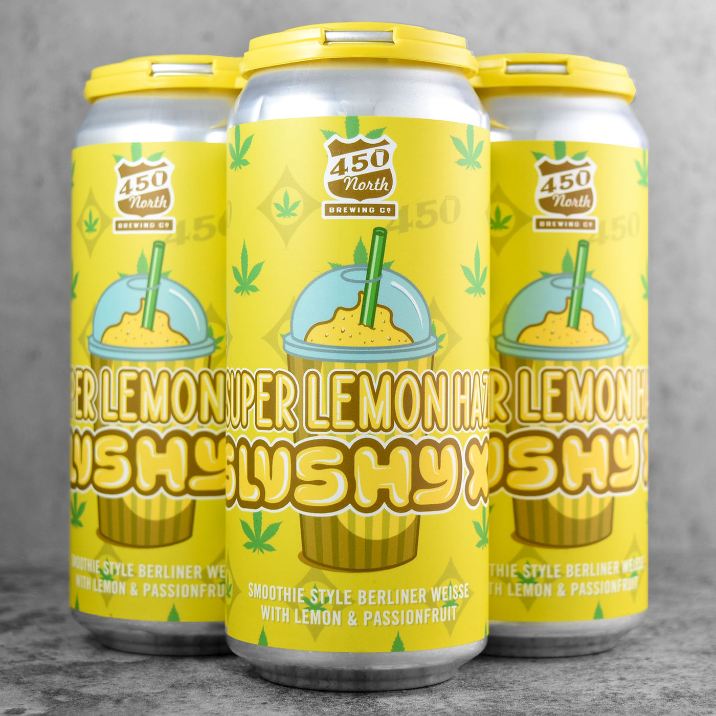 450 North Super Lemon Haze Slushy XL "Limit 1 4-Pack"