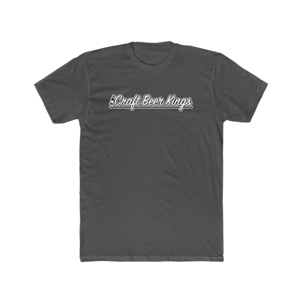 Craft Beer Kings  - Men's Cotton Crew Tee