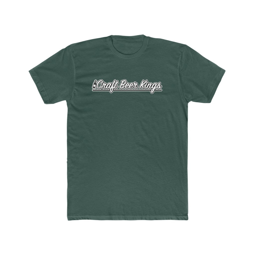 Craft Beer Kings  - Men's Cotton Crew Tee