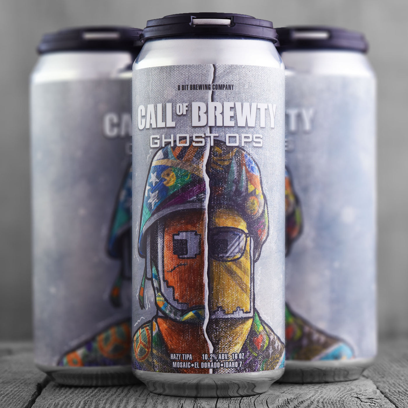 8 Bit Call Of Brewty Ghost Ops