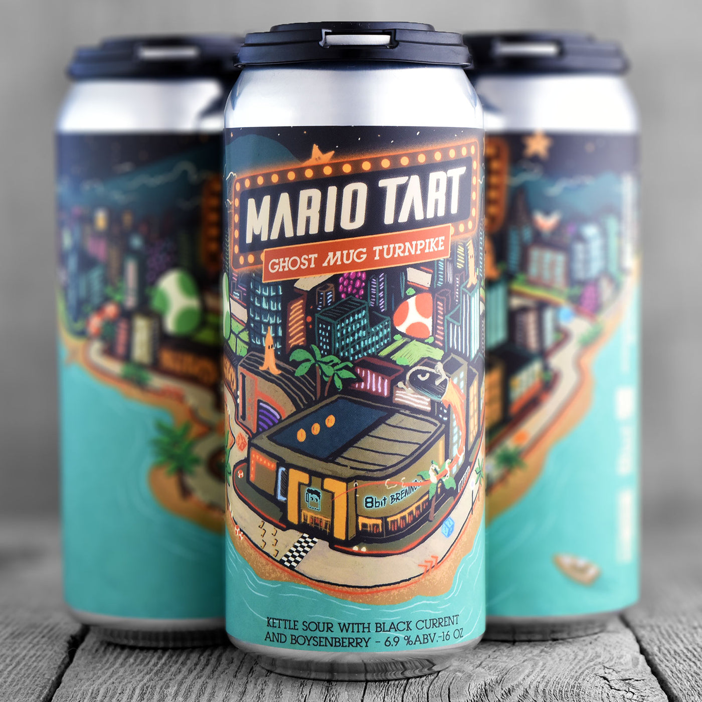 8 Bit Mario Tart - Ghost Mug Turnpike (Limit 1)