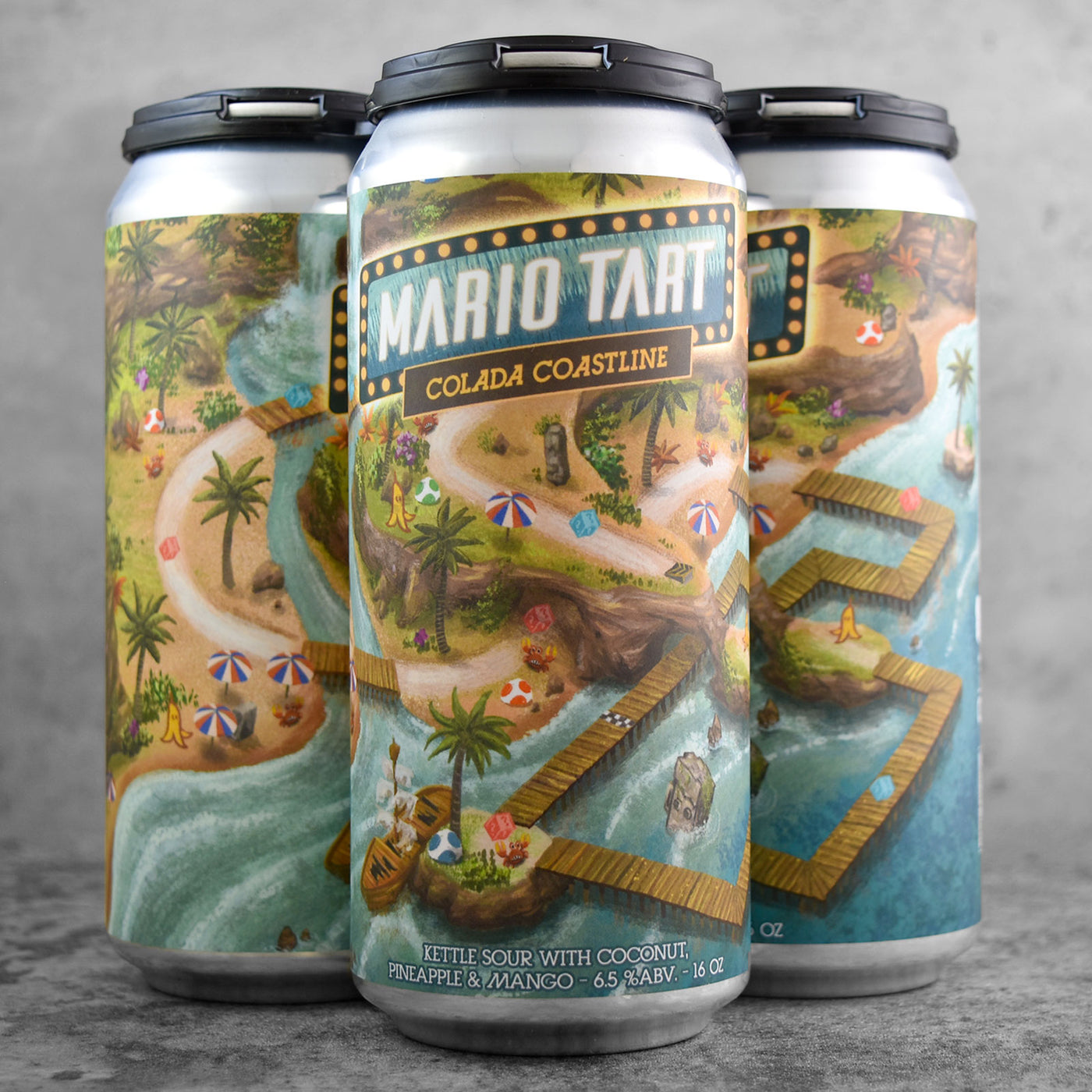 8 Bit Mario Tart - Colada Coastline