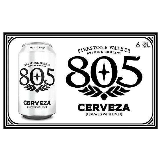 Firestone 805 Cerveza cans