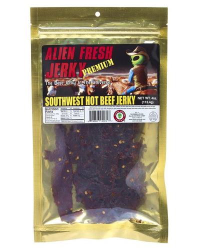 Alien Fresh Jerky - Southwest Hot Beef Jerky