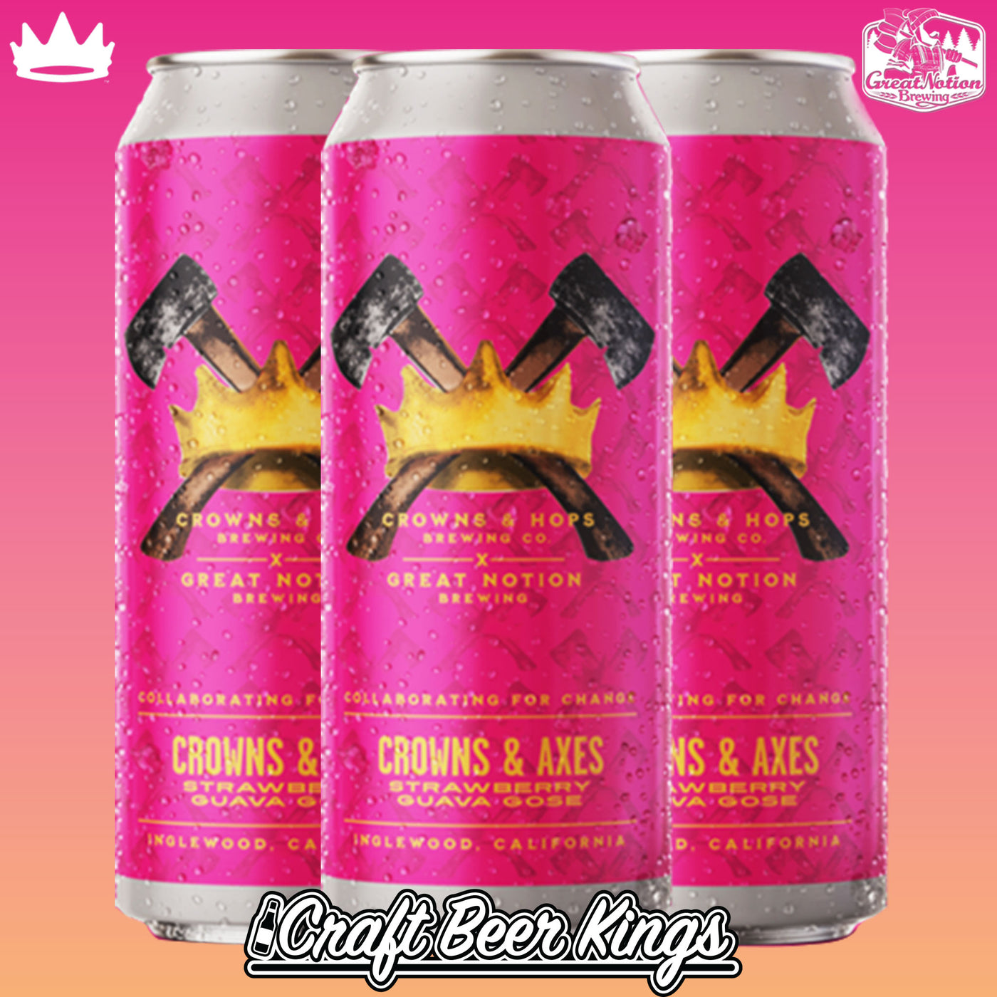 Great Notion x Crowns & Hops - Crowns & Axes