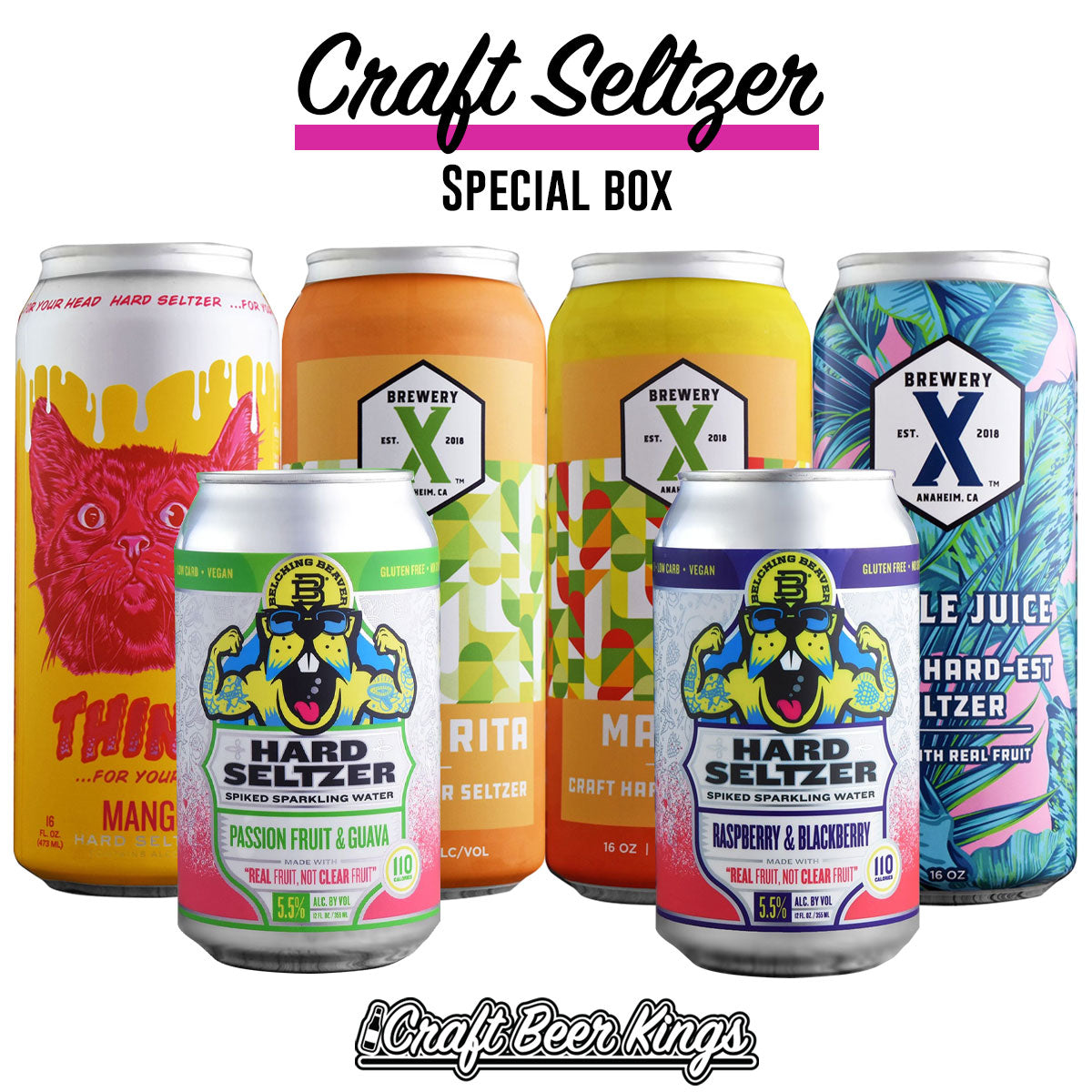 Craft Seltzer Gift Box - Shipping Included!