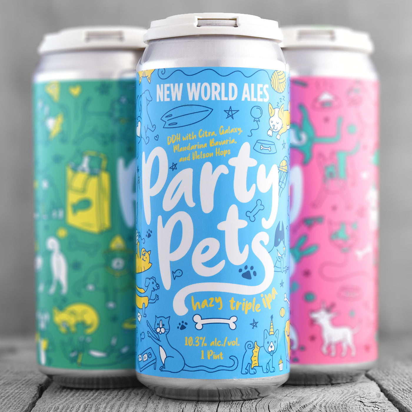 New World Ales Party Pets