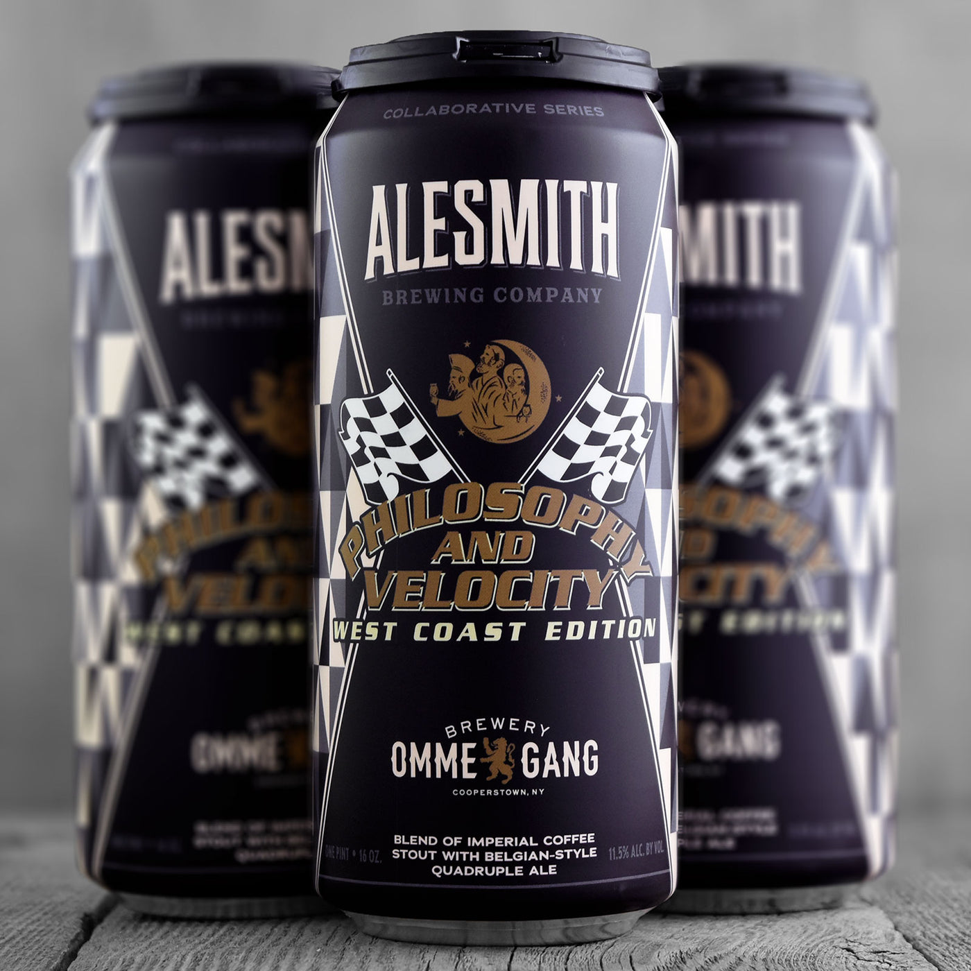 AleSmith / Ommegang - Philosophy And Velocity (West Coast Edition)