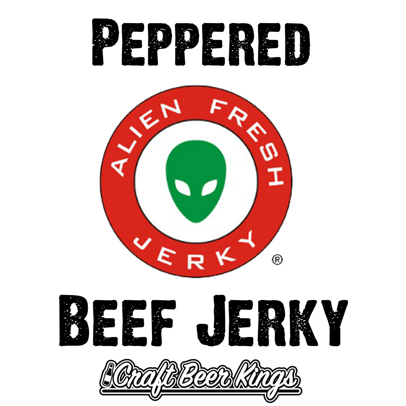 Alien Fresh Jerky - Peppered Beef Jerky