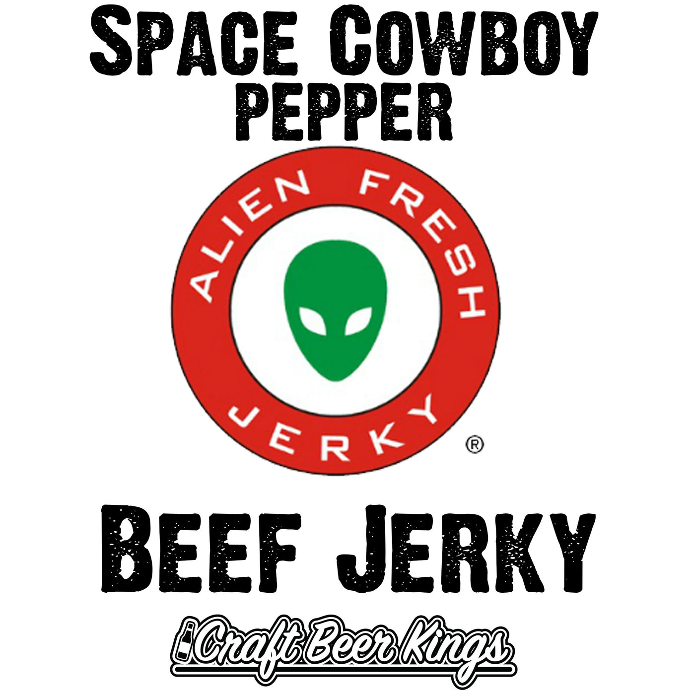 Alien Fresh Jerky - Space Cowboy Beef Jerky