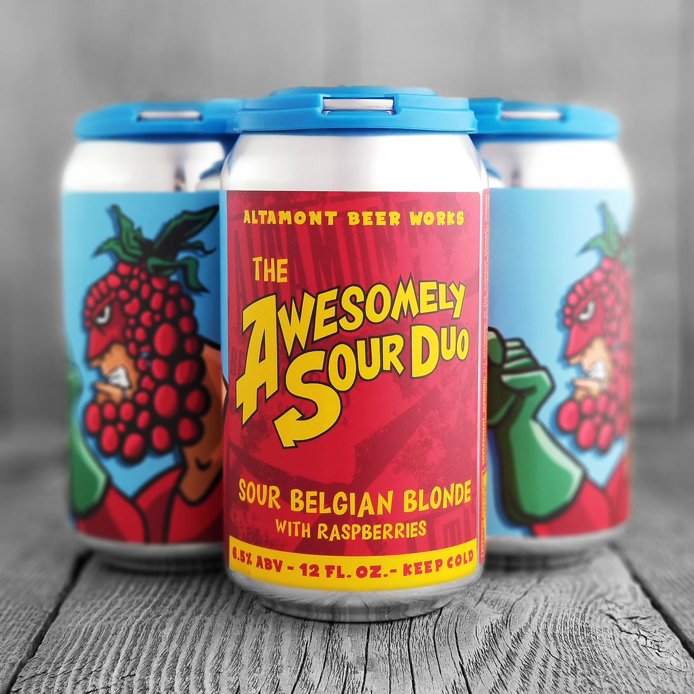 Altamont Awesomely Sour Duo With Raspberries
