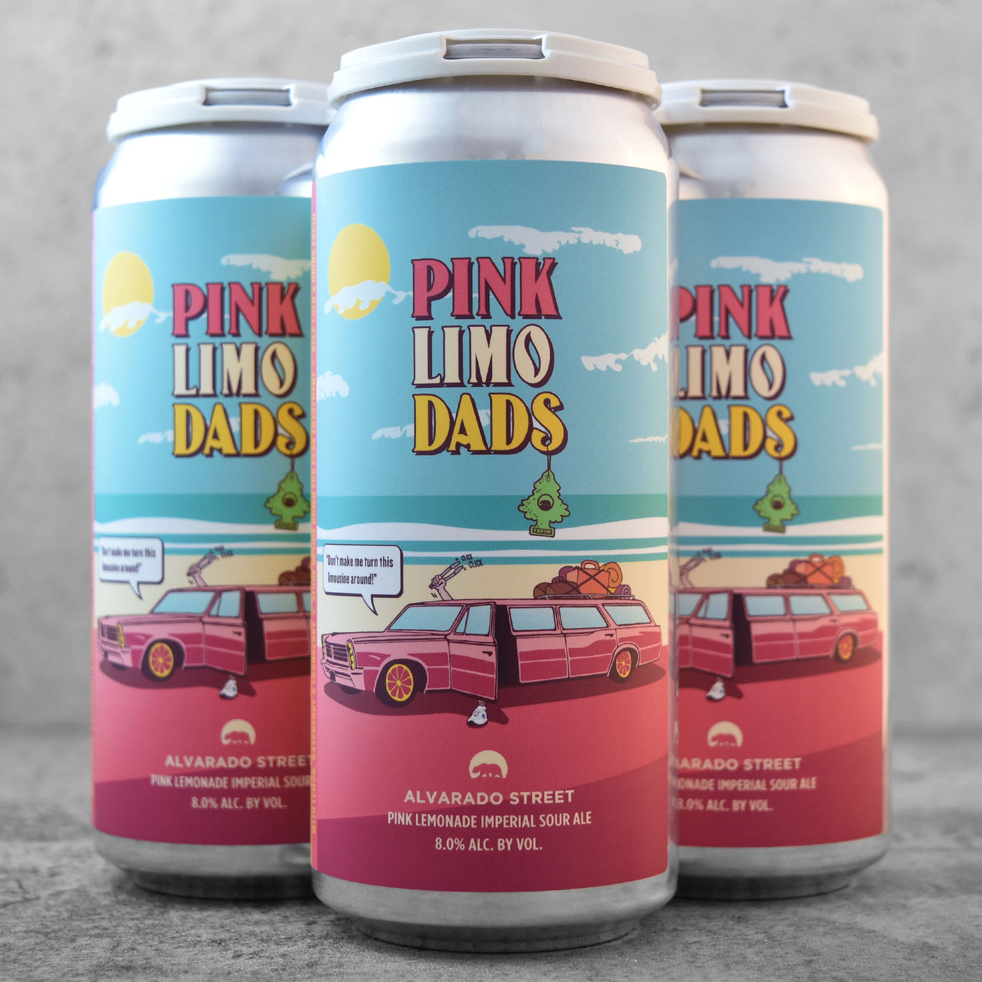 Alvarado Street Pink Limo Dads