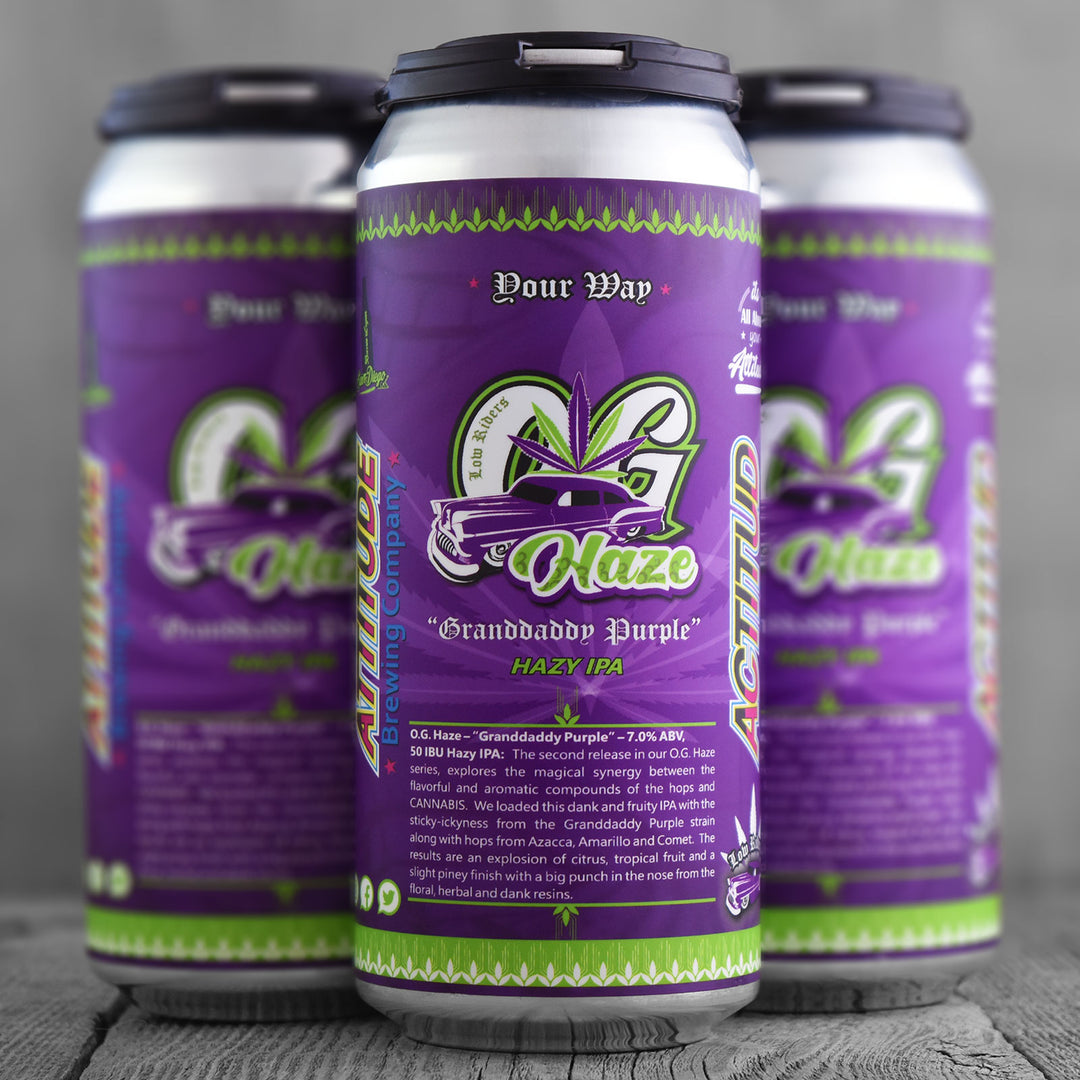 Attitude OG Haze: Granddaddy Purple | Craft Beer Kins – CBK