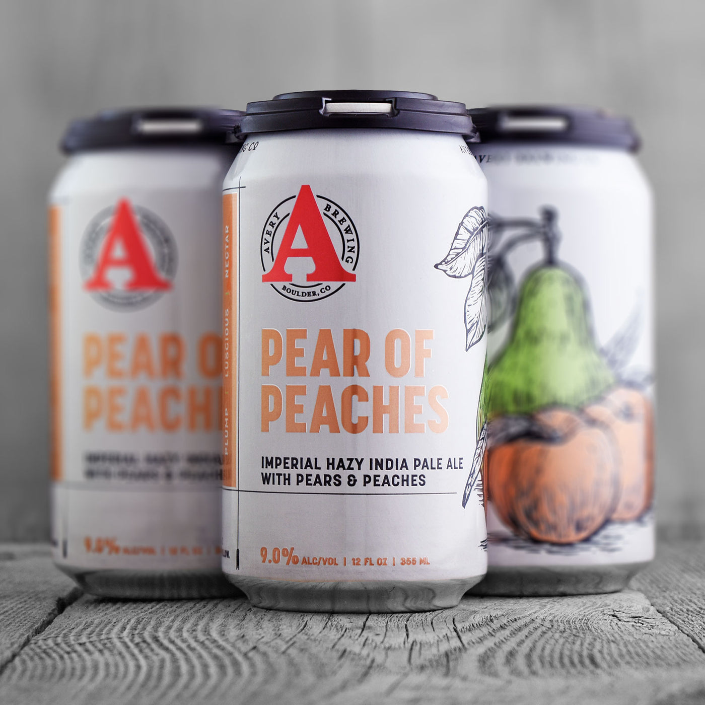 Avery Pear Of Peaches
