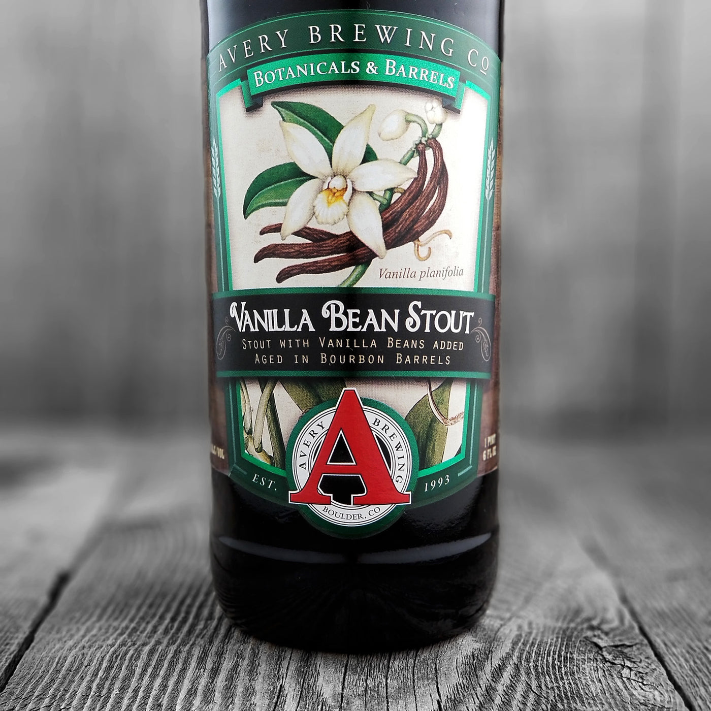 Avery Vanilla Bean Stout (Bourbon Barrels)