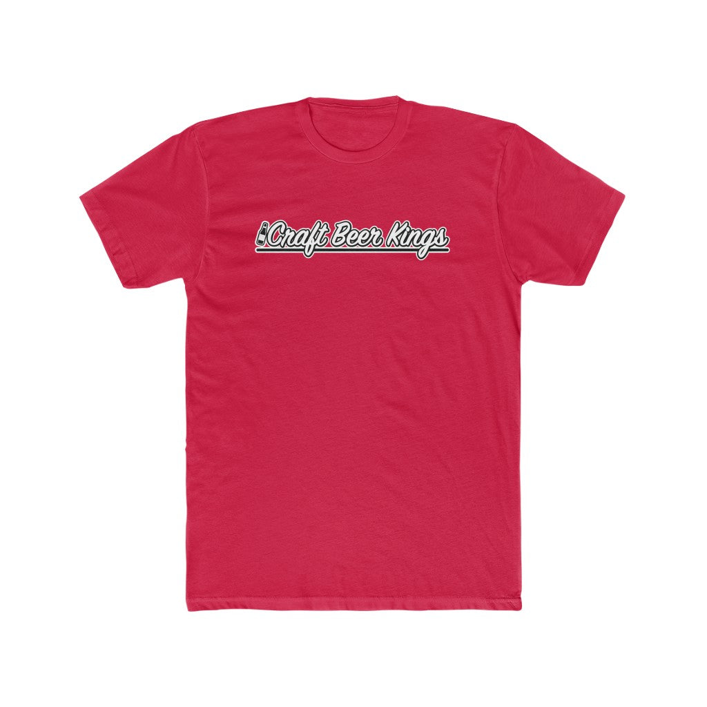 Craft Beer Kings  - Men's Cotton Crew Tee